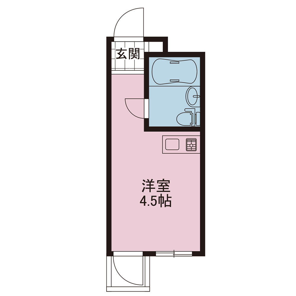 パークハイム能見台の間取り