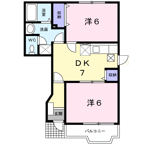 ラズベリーハイツの間取り