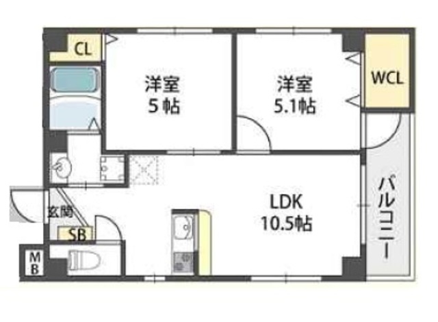 【パークＴホームズザビエルの間取り】