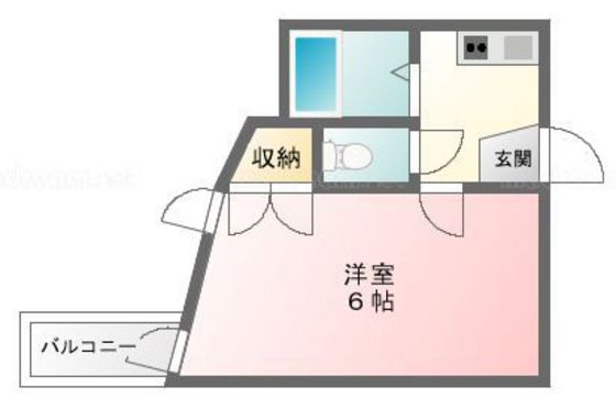 ボヌール小橋の間取り