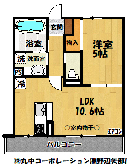 アムールの間取り