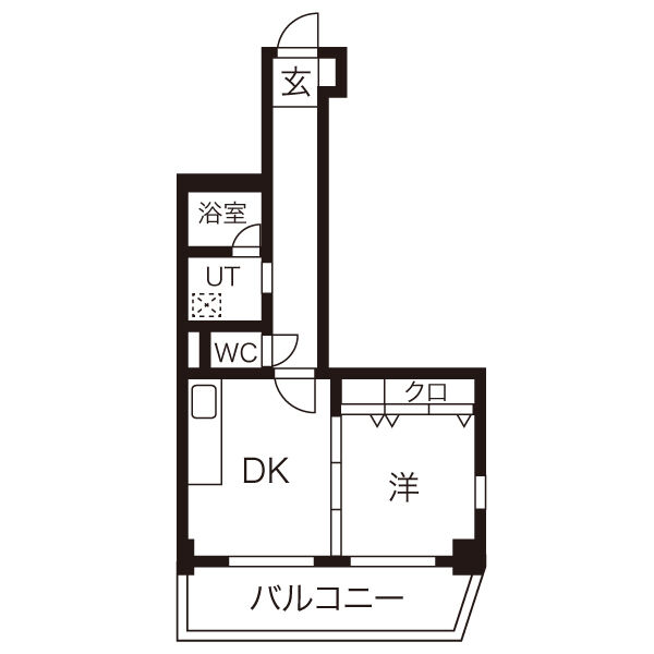 ハイリスベーネ池下の間取り