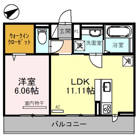 セジュールサンフィールドの間取り