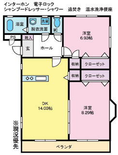 ルナコリーヌの間取り