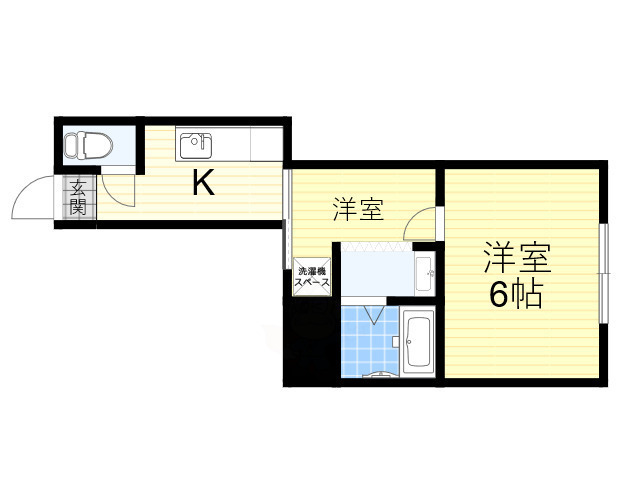 第二紀和マンションの間取り