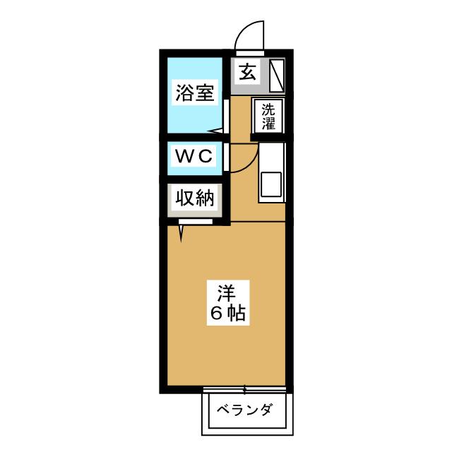 ジュネス宮島Ｄ棟の間取り