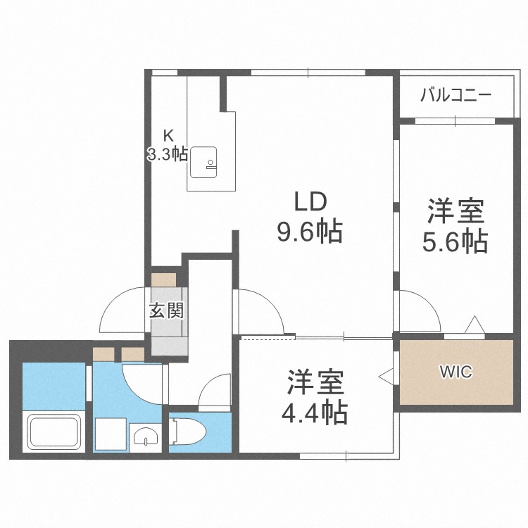 ホテイソンの間取り