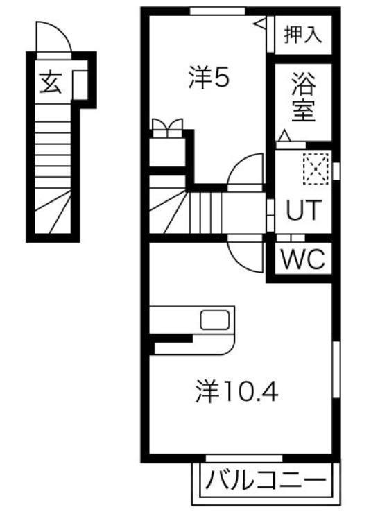 【Ｄｏｒｆ（ドルフ）の間取り】