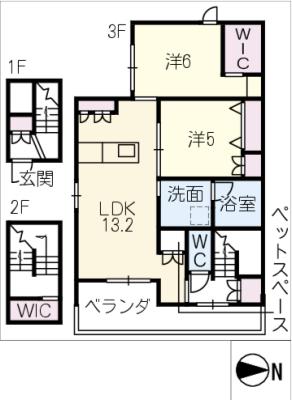 ＨＥＢＥＬ寺町の間取り