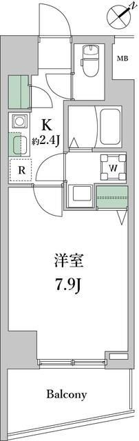 習志野市津田沼のマンションの間取り