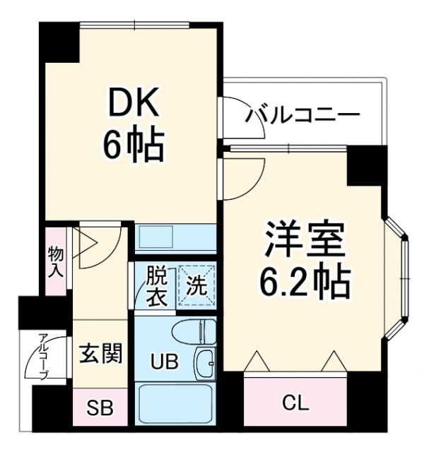 ダイアパレス藤沢の間取り