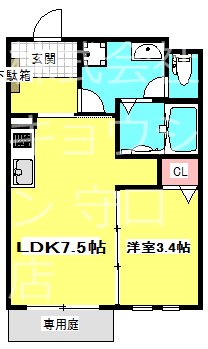 メゾンノヴァの間取り