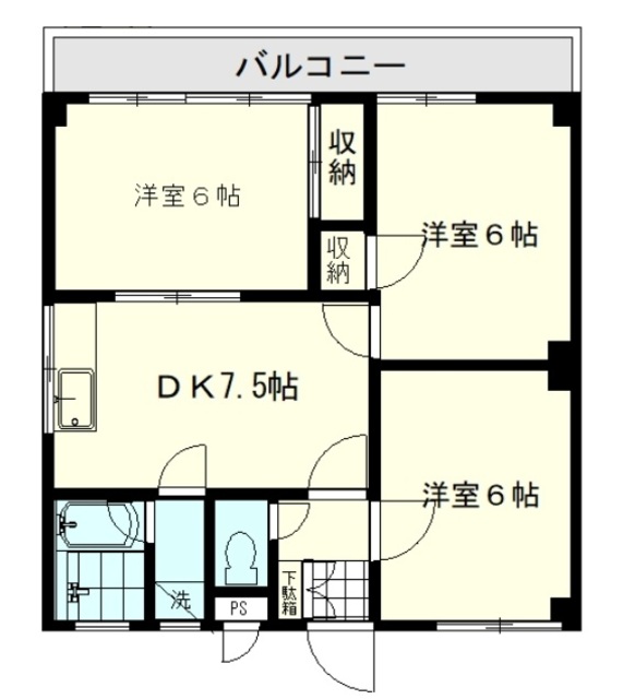 ホワイトヒルの間取り