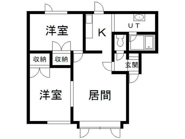 リバティパレスの間取り