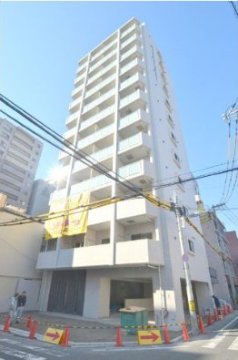 広島市中区猫屋町のマンションの建物外観