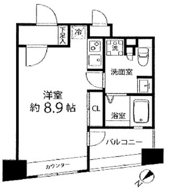 レニール本駒込の間取り