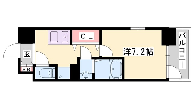 【Weｓｔland白鷺の間取り】