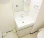 洗面設備　独立洗面台です。