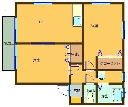 サンロイヤルの間取り