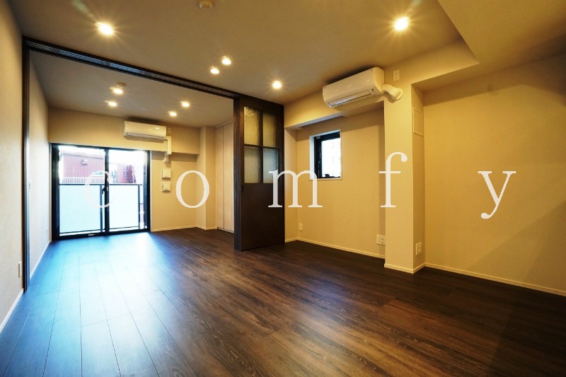 居室・リビング　１３．４５帖のリビング