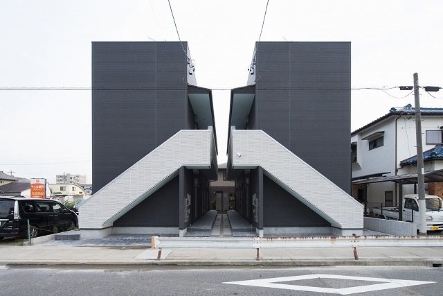 建物外観　外観　デザイナーズ　光インターネット無料