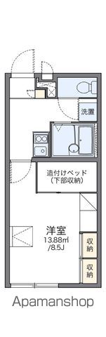 レオパレス小川の間取り写真