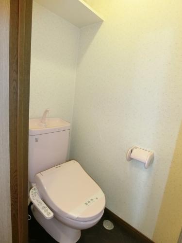 トイレ　ゆったりとした空間のトイレです