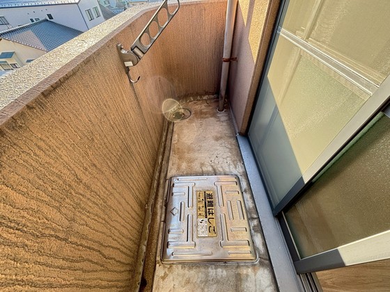 バルコニー　※別部屋の写真です