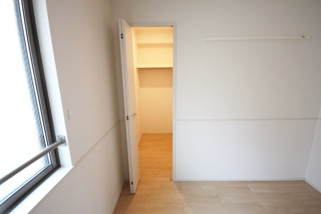 収納　たっぷりとした収納スペースです