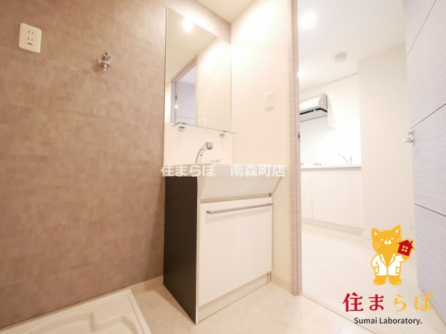 洗面設備　「“丁度いい”って、研究では一番難しいんです。」