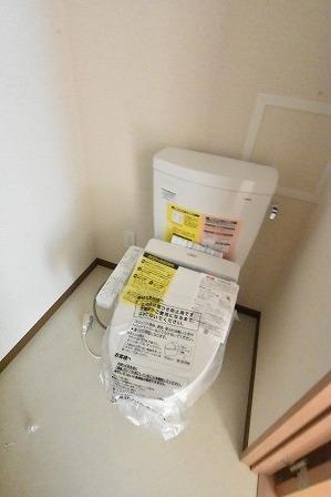 バス・シャワールーム　建設中の写真です