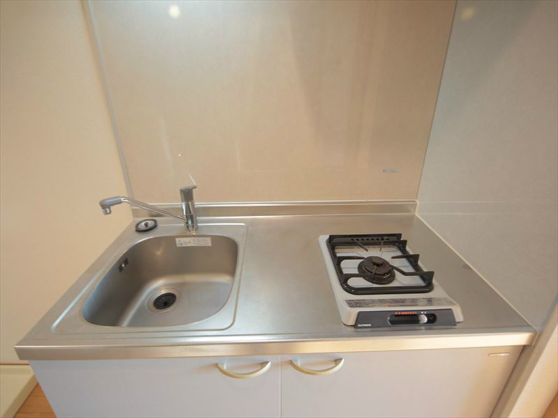 キッチン　1口ガスコンロ完備してます