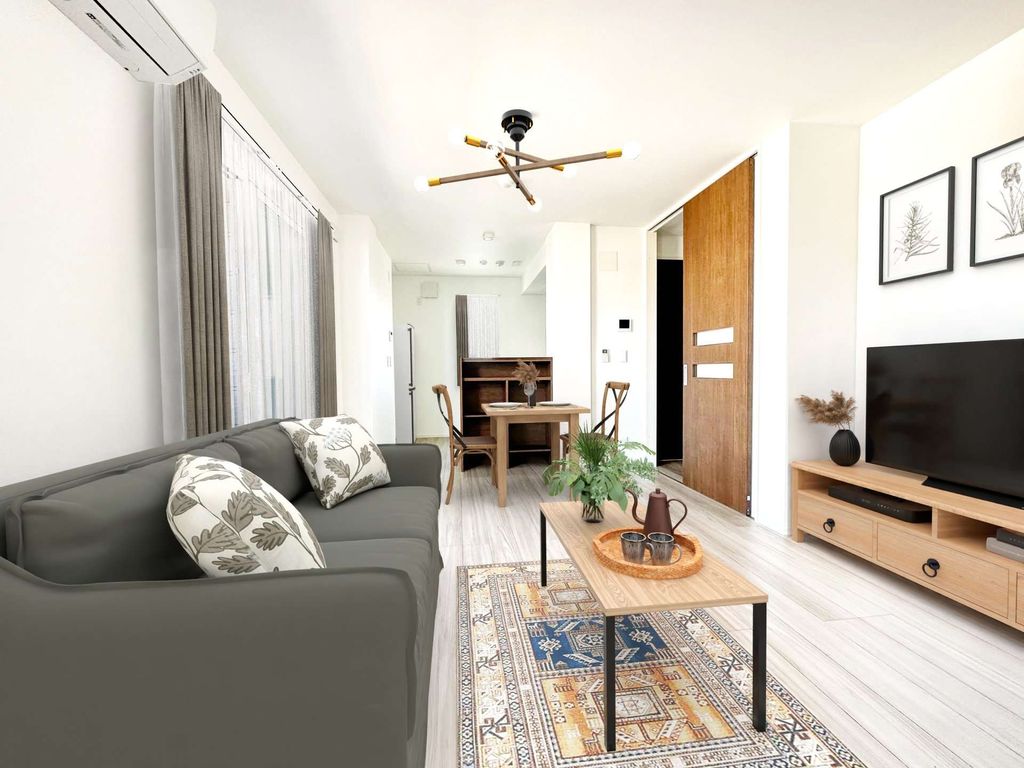 居室・リビング　※家具家電は物件に付帯しません。