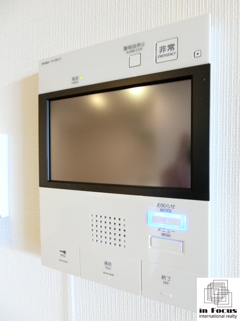 セキュリティ　来客の顔が見える安心のTVモニターホン