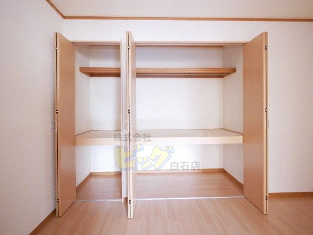 収納　各部屋にクローゼットを完備しています♪