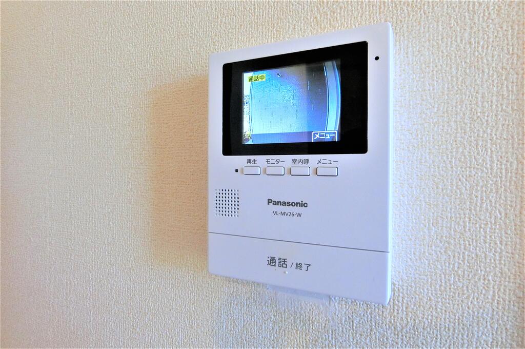 セキュリティ　同型物件の写真、配色に違いあり