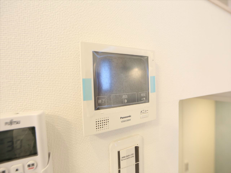 セキュリティ　ＴＶモニター付インターホン　同仕様写真