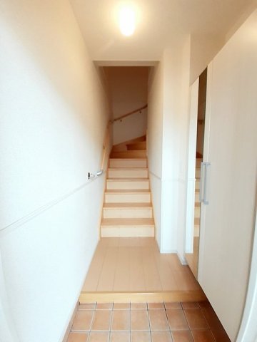 玄関　明るい玄関です