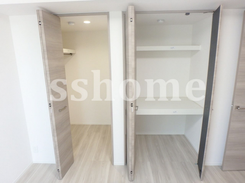 収納　ウォークインクローゼットとクローゼット☆