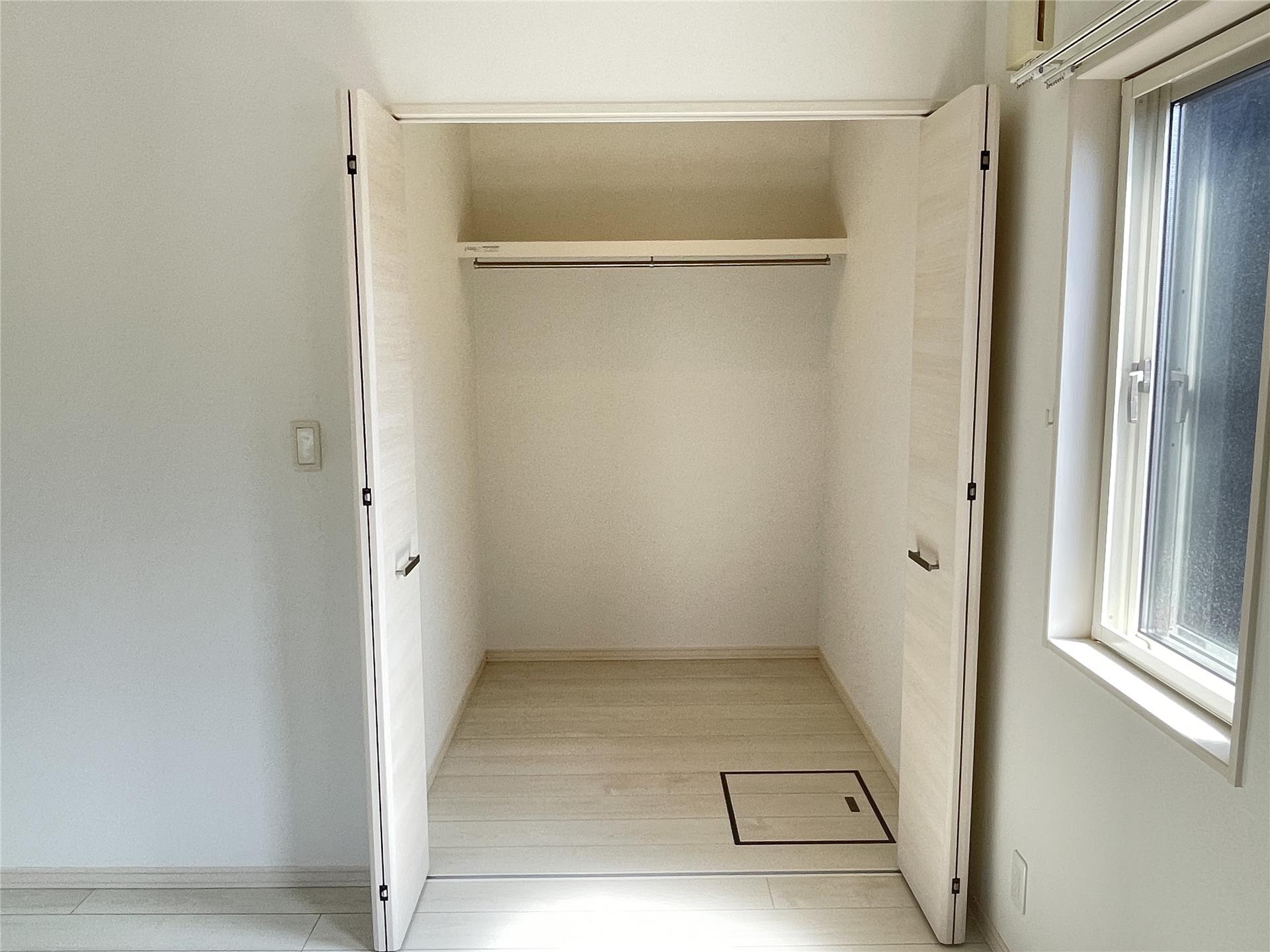 収納　広々した収納があります♪