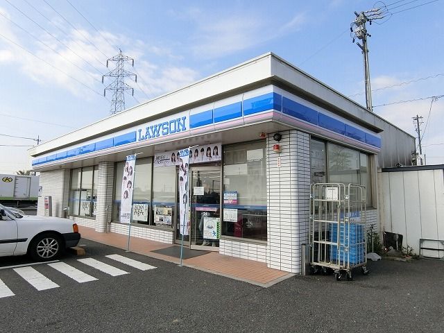 コンビニ　ローソン 安八大明神店（コンビニ）まで600m