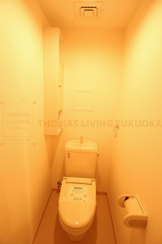 トイレ　落ち着ける空間です。