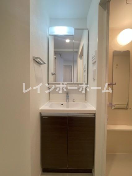 洗面設備　※建築中のため同施工会社参考写真となります。