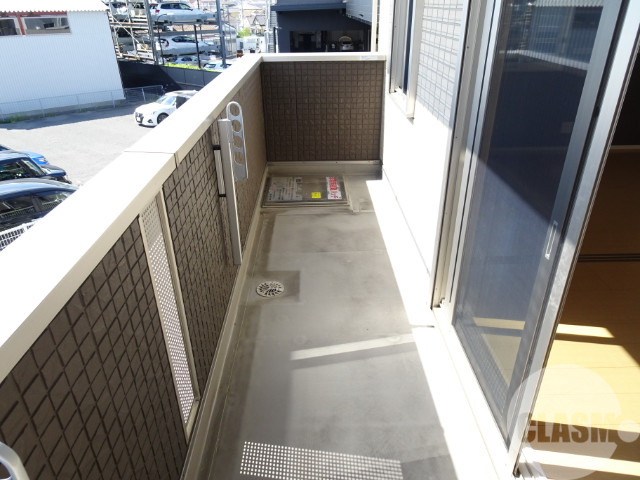 バルコニー　日当たり良好♪