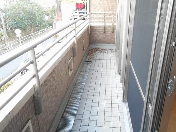 バルコニー　日当たり良好！