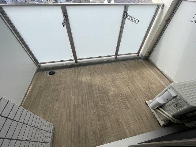 バルコニー　落ち着いた時間を過ごせるバルコニーです