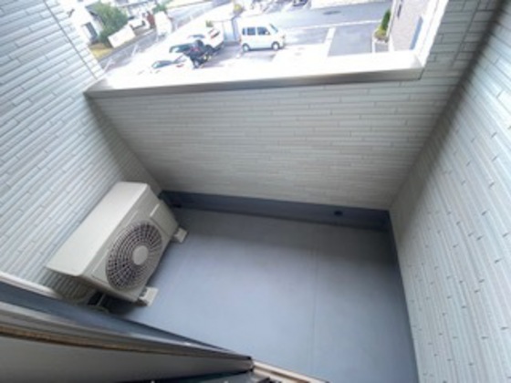 バルコニー　※別部屋の写真です