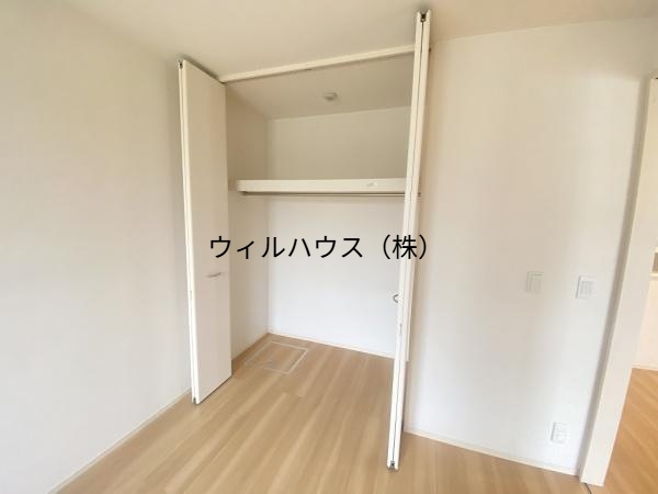 収納　クローゼット！