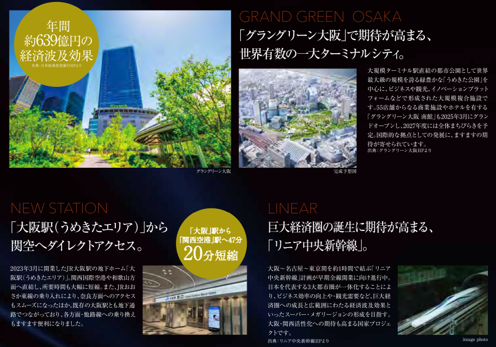 ソルテラスOSAKA御幣島の居間写真