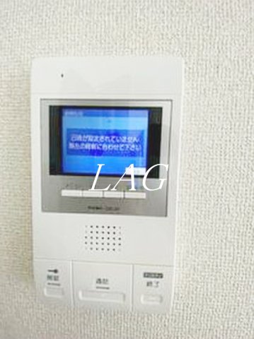 セキュリティ　モニター付きインターホンです。